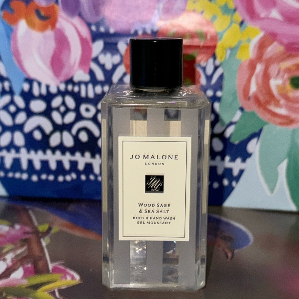 NWT NEW Jo Malone Wood Sage & Sea Salt Body and Hand Wash 100 ml 3.4 oz - Picture 6 of 9